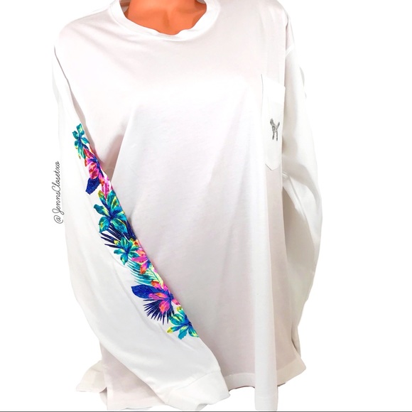 •Victoria’s Secret PINK• Bling long sleeve campus - Picture 2 of 4